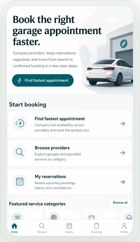 CarHub — screen 2