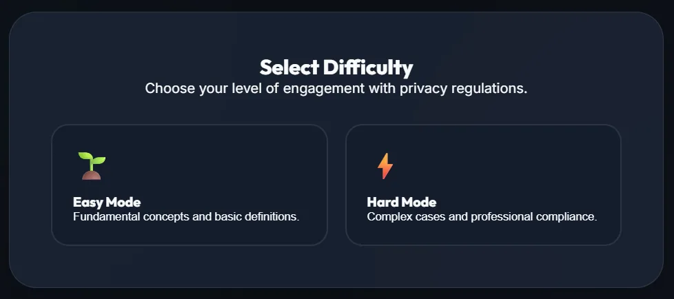 GDPR Guardian — screen 2