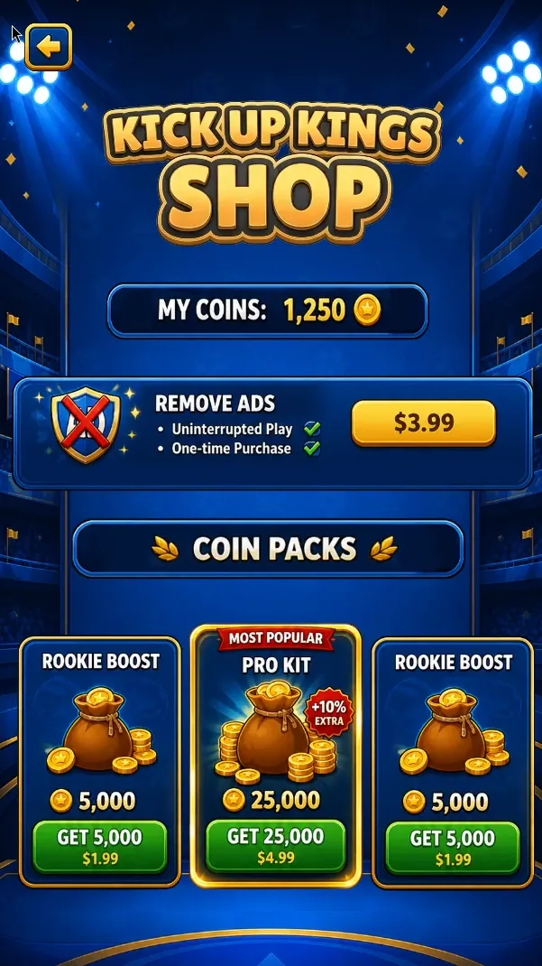 KickupKings — screen 2