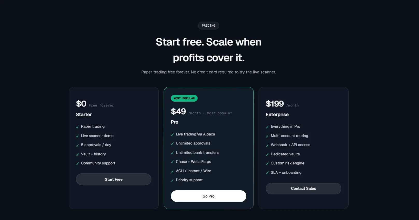 ProfitBot AI — screen 6