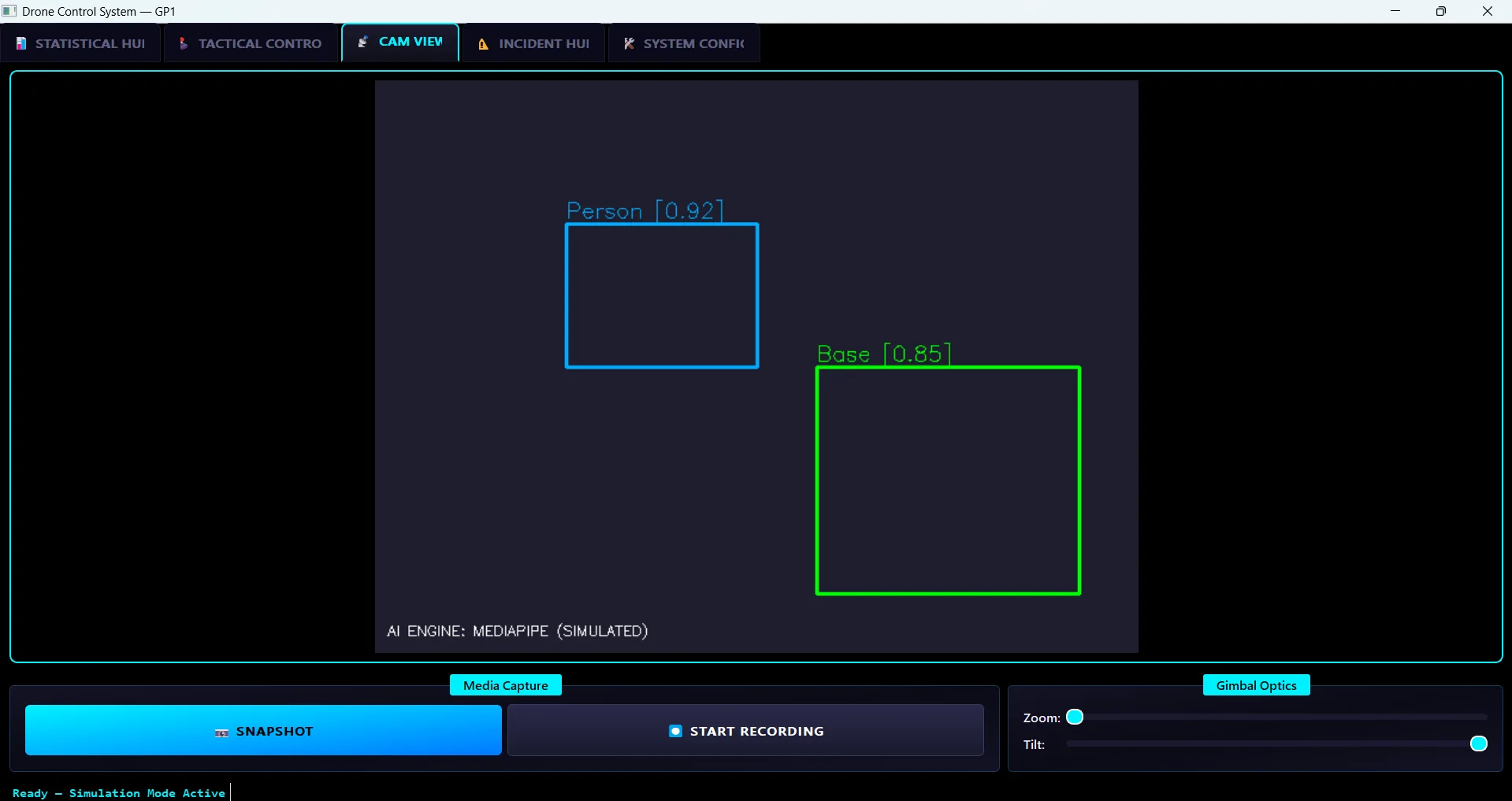 Autonomous Security Drone — screen 3